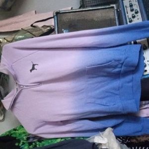 PINK Purple Ombre Pullover